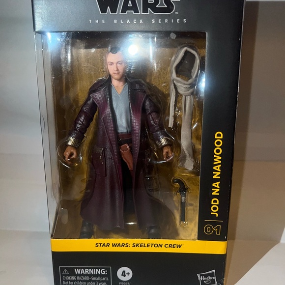Hasbro Star Wars Black Series Figure with Purple Coat - Picture 1 of 6